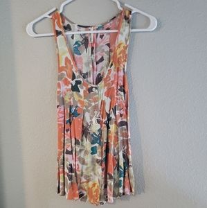 Floral tank top